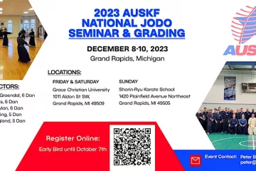 AUSKF 2023 National Jodo Seminar and Grading