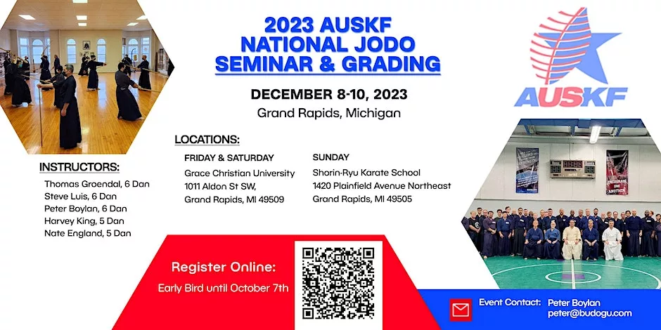 AUSKF 2023 National Jodo Seminar and Grading AUSKF 2023 National Jodo Seminar and Grading